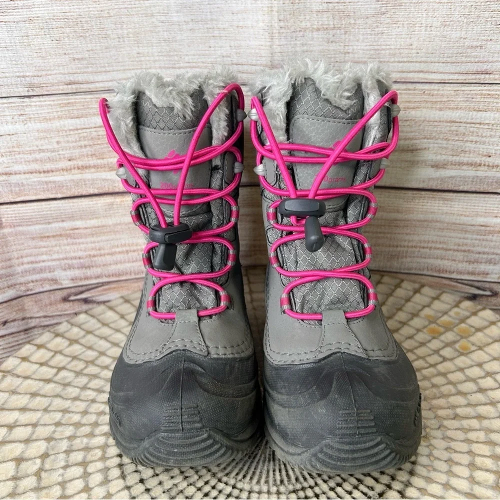 Columbia waterproof kids winter boots size 1